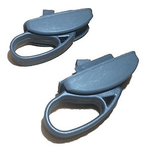 Botao Alça Levantar Banco Fiat Palio Uno Grafite 4pcs