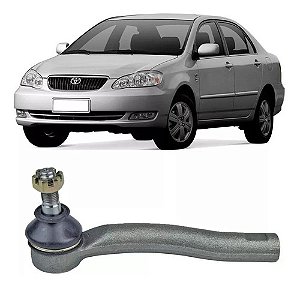 Terminal Direção Toyota Corolla 03 04 05 06 07 08 Esquerdo