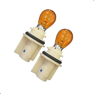 Par Soquete Pisca + Par Lampada Chevrolet Celta Prisma Tds