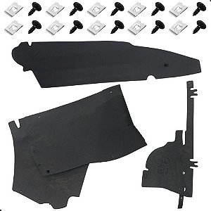 Kit Papelão Radiador Gol Par Voy Sav 88/95 + 10 Porca Rápida