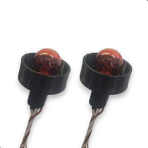 Par Soquete Pisca Gol Parati Saveiro 87/90 2 Polos Ambar