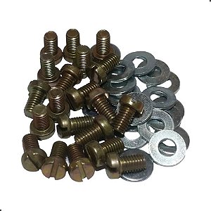 Kit Parafuso Lataria Motor Fusca Brasilia Kombi Variant