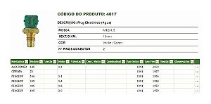 Sensor Temperatura Peugeot 106 A 605 Citroen Alfa 145 - 4017