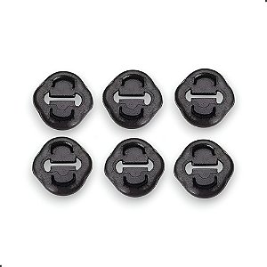 6 Coxim Borracha Escapamento Gol Quadrado Santana Quantum