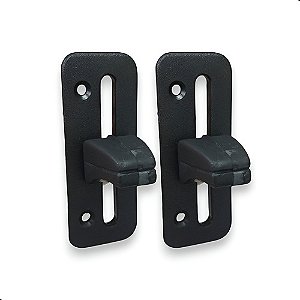 Kit Botão Arremate Encosto Banco Opala Chevete Cor Preto