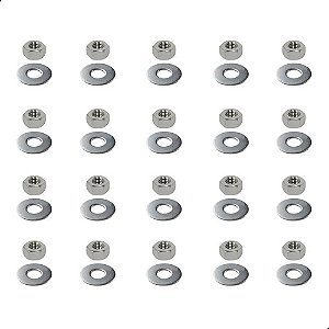 Porca Lanterna Traseira Gol Quadrado Passat Voyage 82/95 20p