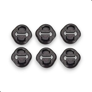 6 Coxim Escapamento Gol Quadrado Voyage Parati Saveiro