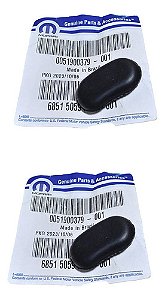 Tampa Borracha Porta Traseira Punto 08/17 Original 2pc