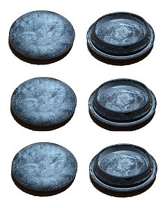 Tampao Borracha Assoalho Golf Polo Jetta 40mm Kit 6pc