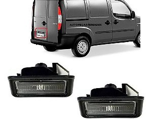 Par Lanterna Placa Fiat Doblò 2001 Até 2009 46834518