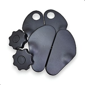 Kit Moldura Capa Acabamento Lateral Banco Prisma Celta