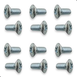 Parafuso Dobradiça Fusca Kombi Kit 12 Peças