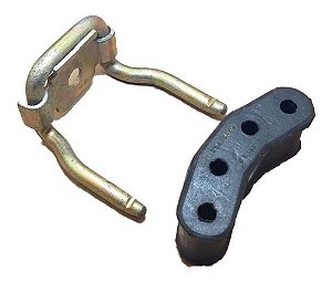 Borracha Coxim Escapamento C/ Suporte Fiat Uno
