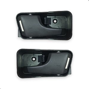 Maçaneta Interno Logus Pointer Grafite ( Par )