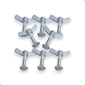 Kit Parafuso Borboleta Banco Vw Kombi 76 A 2014 ( 8pcs)