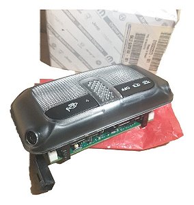 Lanterna Teto Plafonier Novo Uno Vivace C/ Sensor Preta Orig