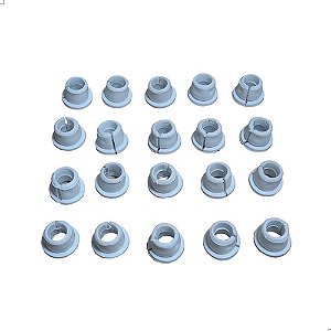 Kit 20 Bucha Fixação Farol Brasilia Variant Gol Ar Kombi