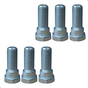 Kit Parafuso Cinto Segurança Fiat Uno Elba 147 Tempra 6pcs