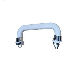 Alça De Segurança Do Painel Pqp Fusca Branco Cromado 60 A 87