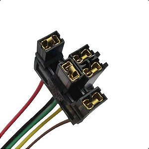 Chicote Plug Do Botão Vidro Eletrico Monza Opala Chevete C10