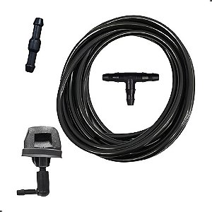 Kit Esguicho Limpador Traseiro Palio Brucutu + Emenda I + T