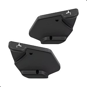 Alavanca Levantar Banco Palio Uno 2 Portas Preta 2pcs