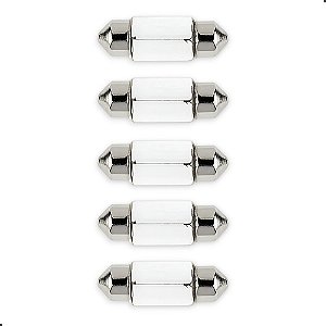 5pçs Lampada Torpedo 31mm 10w Teto Asia Towner Topic Honda