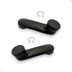 Maçaneta Vidro Corsa Celta Prisma Meriva Zafira (cor Preto)