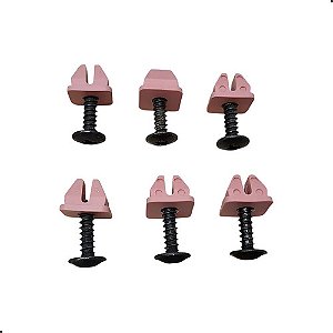 Kit 6 Buchas Parafuso Spoiler Acess Palio Uno Argo Strada
