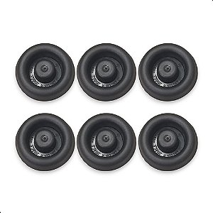 Kit 6 Unidades Tampão Assoalho 20mm Original Vw N10226701