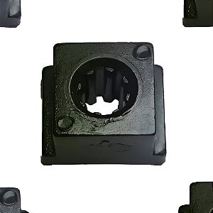 Bucha Fixação Friso Teto Santana Quantum Original Vw 6 Pçs