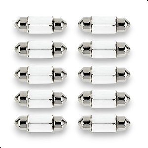 Lampada Torpedo 31mm 10w Teto Asia Towner Topic Honda 10pcs