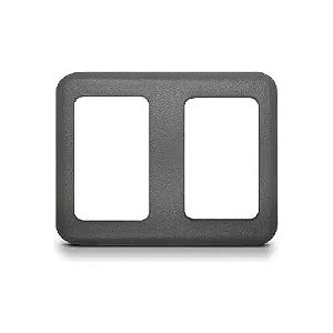 Moldura Botao Vidro Eletrico Gol Logus Santana ( Grafite )