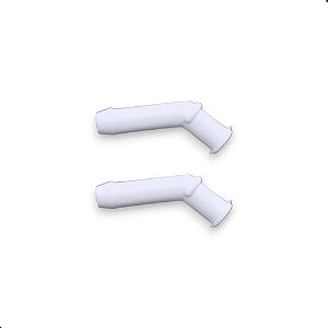 Par Conector Cilindro Mestre Tubo Freio Fusca Brasilia Variant 2 Itamar ( 2 Pcs)