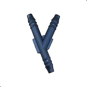 Emenda Conector Y 8mm X 8mm X 8mm Universal Gasolina Agua