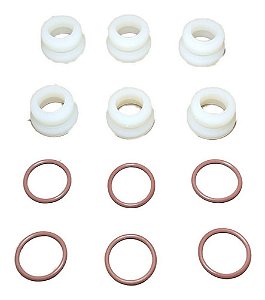 Kit Buchas Fixação Bico Cabeçote Ômega 4.1 6 Cc 93213025