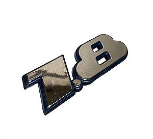 Emblema 1.8 Volkswagen 1991 Em Diante Cromado