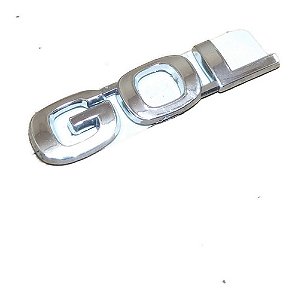 Emblema Traseiro Logo Gol Cromado