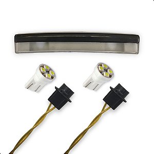 Lanterna Placa Opala 80/87 Chevete 80 / 93 Com Led Branco