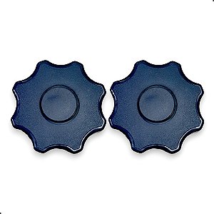 Manopla Banco Corsa Kadett Monza Vectra Omega Preto (par)