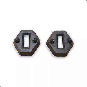 Par Borracha Limitador Porta Vw Fusca Brasilia Tl Zé Variant