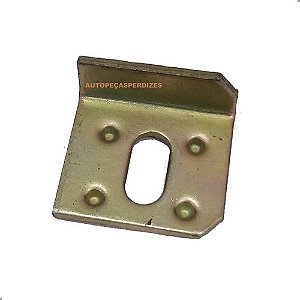 Chapa Encosto Pedal De Embreagem Fusca Brasilia