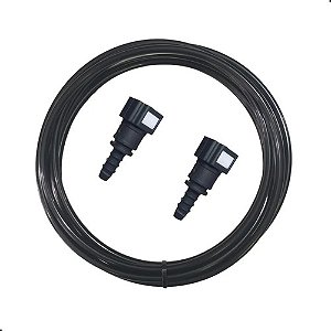 Mangueira Combustível Tecalon + Conector Engate Rápido Reto