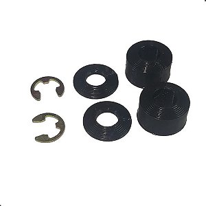 Kit Trava Amortecedor Tampa Malas Gol Quadrado Gl Gt Gti Cl