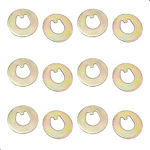 6 Pares Arruela Ponta Eixo Traseiro Gol Voy Parati Saveiro