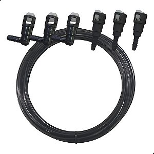 Kit Mangueira Flauta Combustível Parati Bola 1.0 16v Turbo