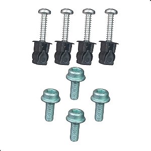 Kit Parafuso Fixação Placa Dianteira + Traseira Gwm Ora