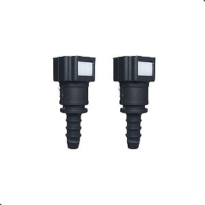 Par Conector Engate Flange Bomba Peugeot 207 Flex