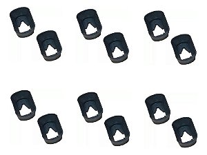 Kit 12 Coifa Guarda Po Interruptor De Porta Opala Até 84