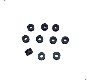 Borracha Carenagem Honda Yamaha Kawasaki 18.5 X 9mm Kit 10pc